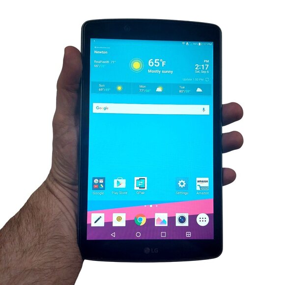 US Cellular LG G Pad F 8.0 UK495 Tablet 16GB WiFi Android 6.0 8" No Charger - Picture 3 of 7